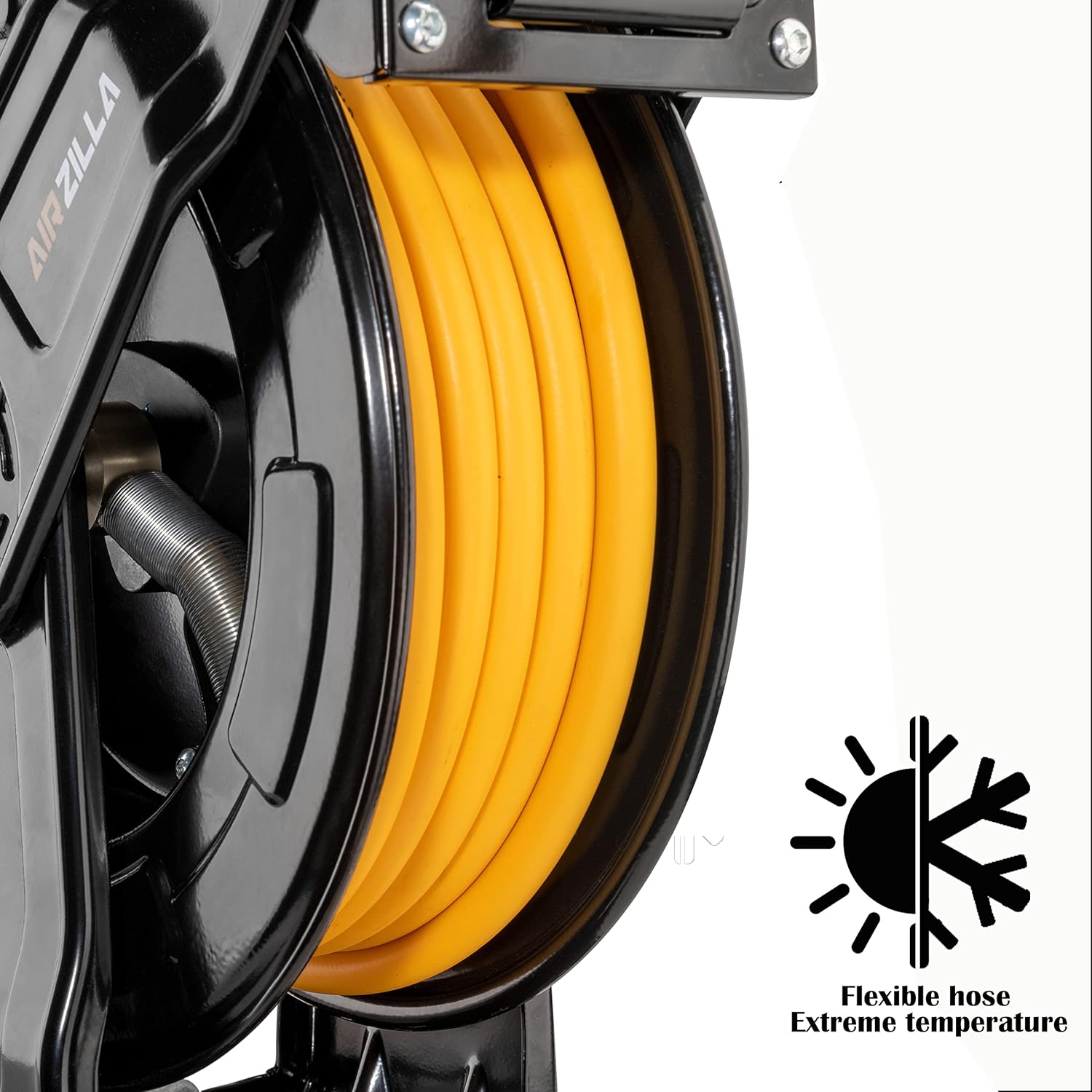 Detalle de AIRZILLA Retractable Air Hose Reel, 3/8-Inch Hose