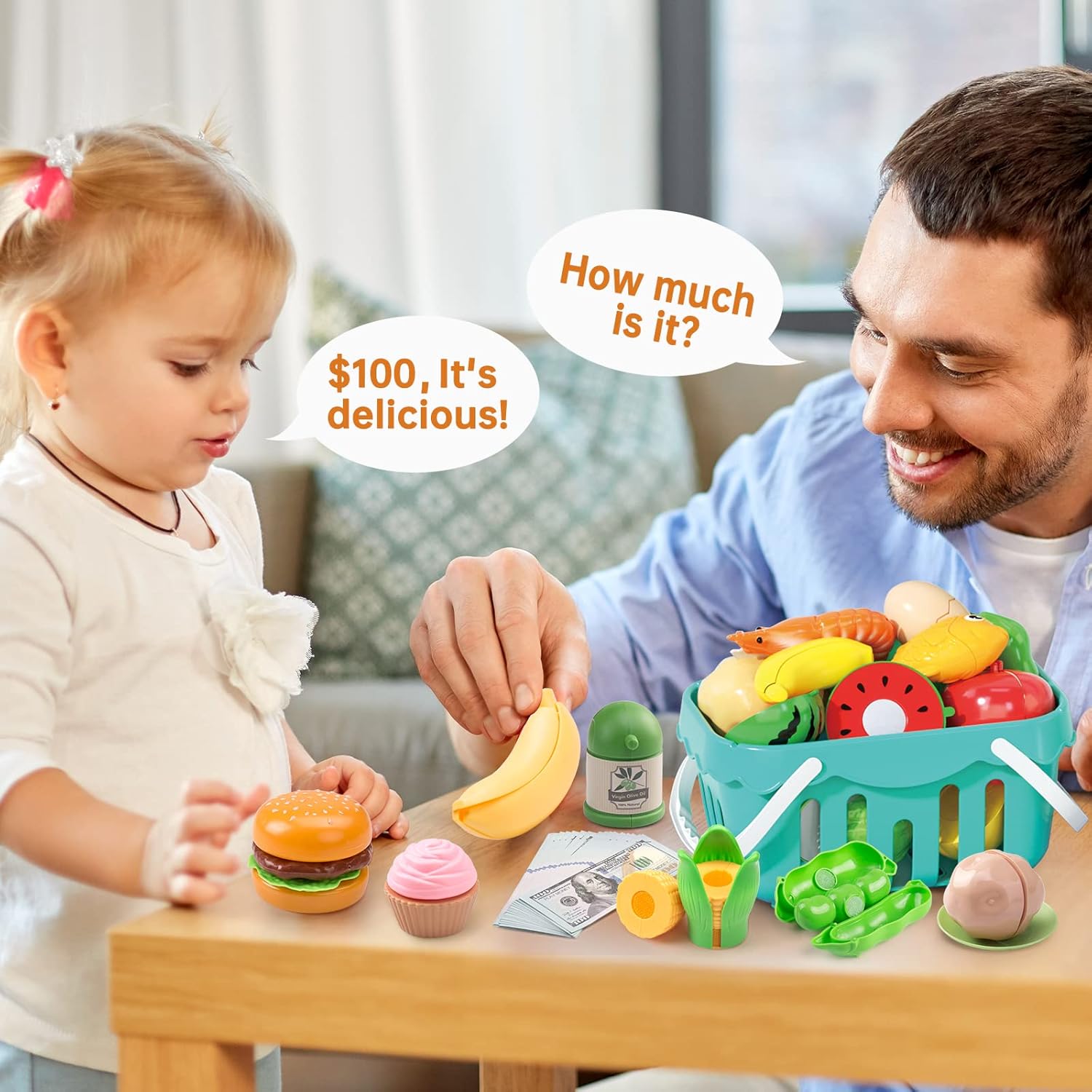Thumbnail 6 de 130Pcs Kitchen Playset for Toddlers