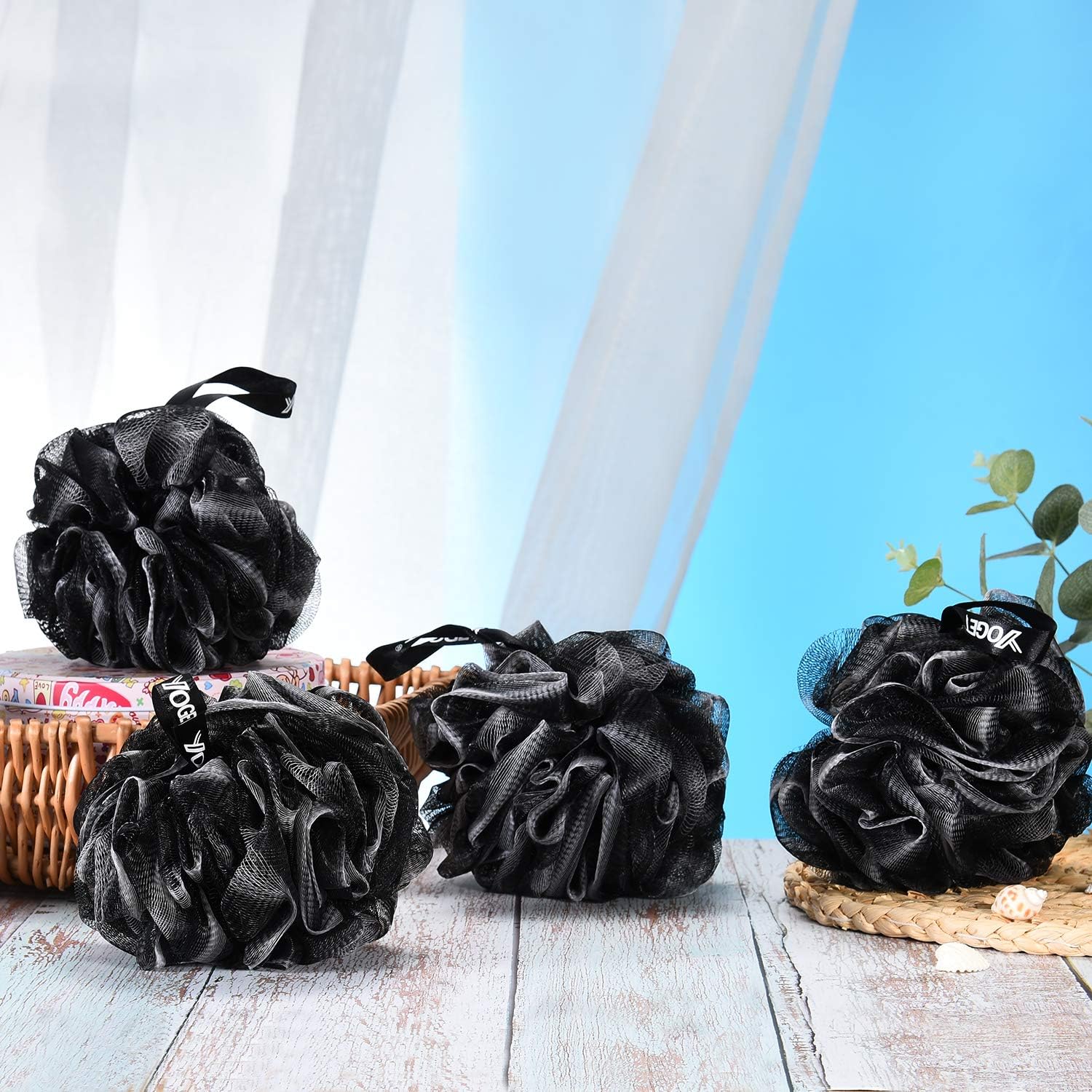 Thumbnail 5 de Yoget Bath Loofah Sponge 4 Pack