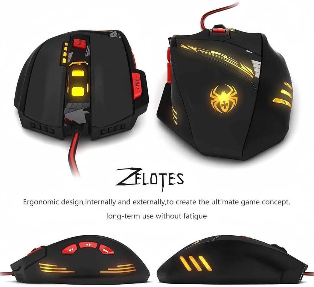 Thumbnail 6 de Zelotes T90 Gaming Mouse Review: 9200 DPI, 8 Programmable Buttons and Weight Tuning