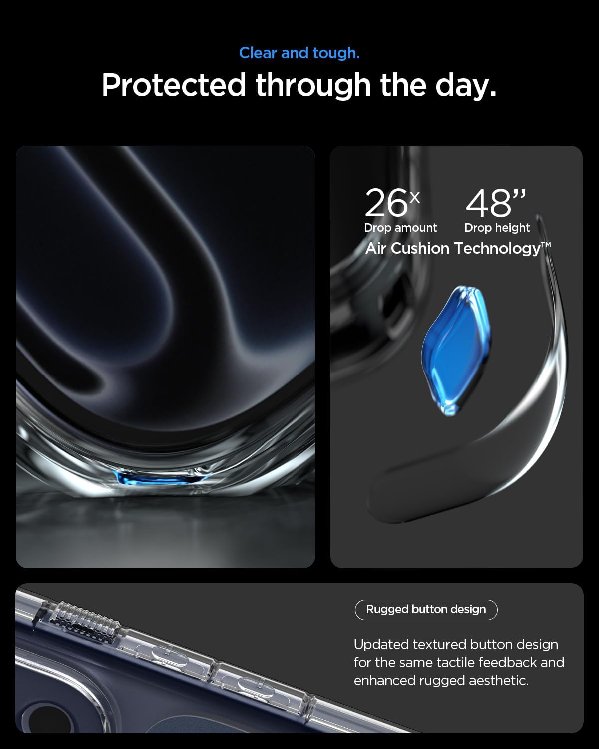 Thumbnail 6 de Spigen iPhone 17 Pro Hülle – Ultra Hybrid MagFit mit 2025 Upgrade Kamerasteuerung