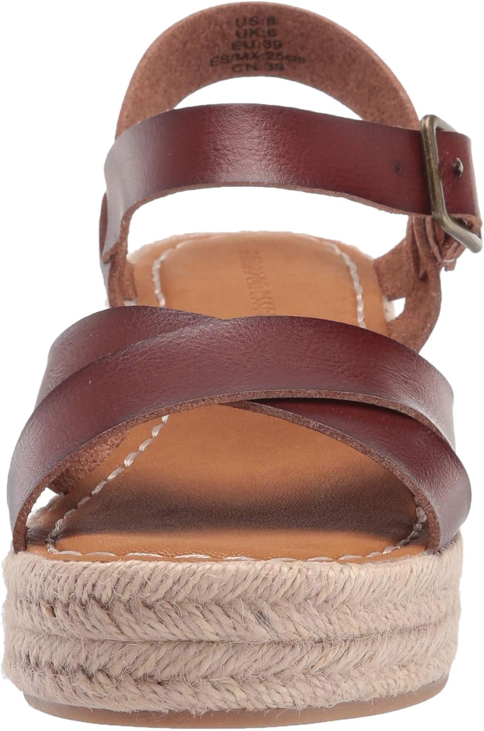 Detalle 2 de Amazon Essentials Women's Flatform Espadrille Sandal