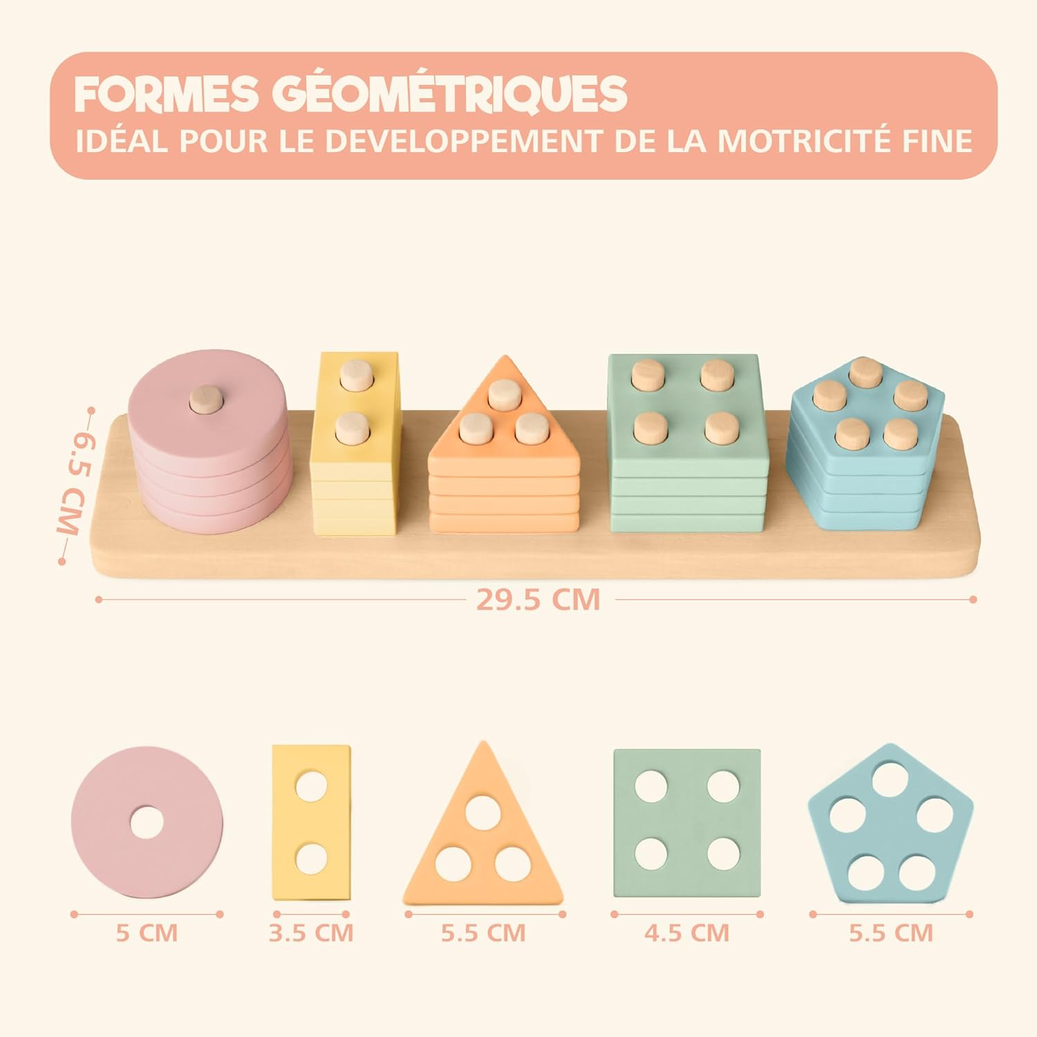 Thumbnail 4 de Sweety Fox Jeu Montessori 20 pièces