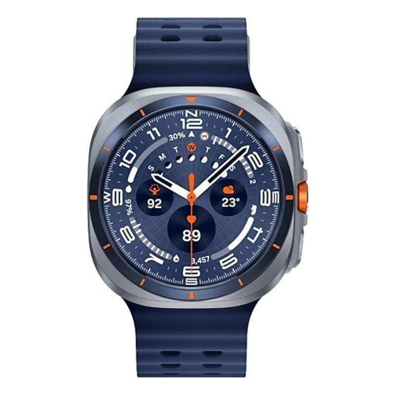 Detalle 2 de Samsung Galaxy Watch Ultra 4G LTE Titanium Blue: reloj inteligente pensado para atletas y profesionales