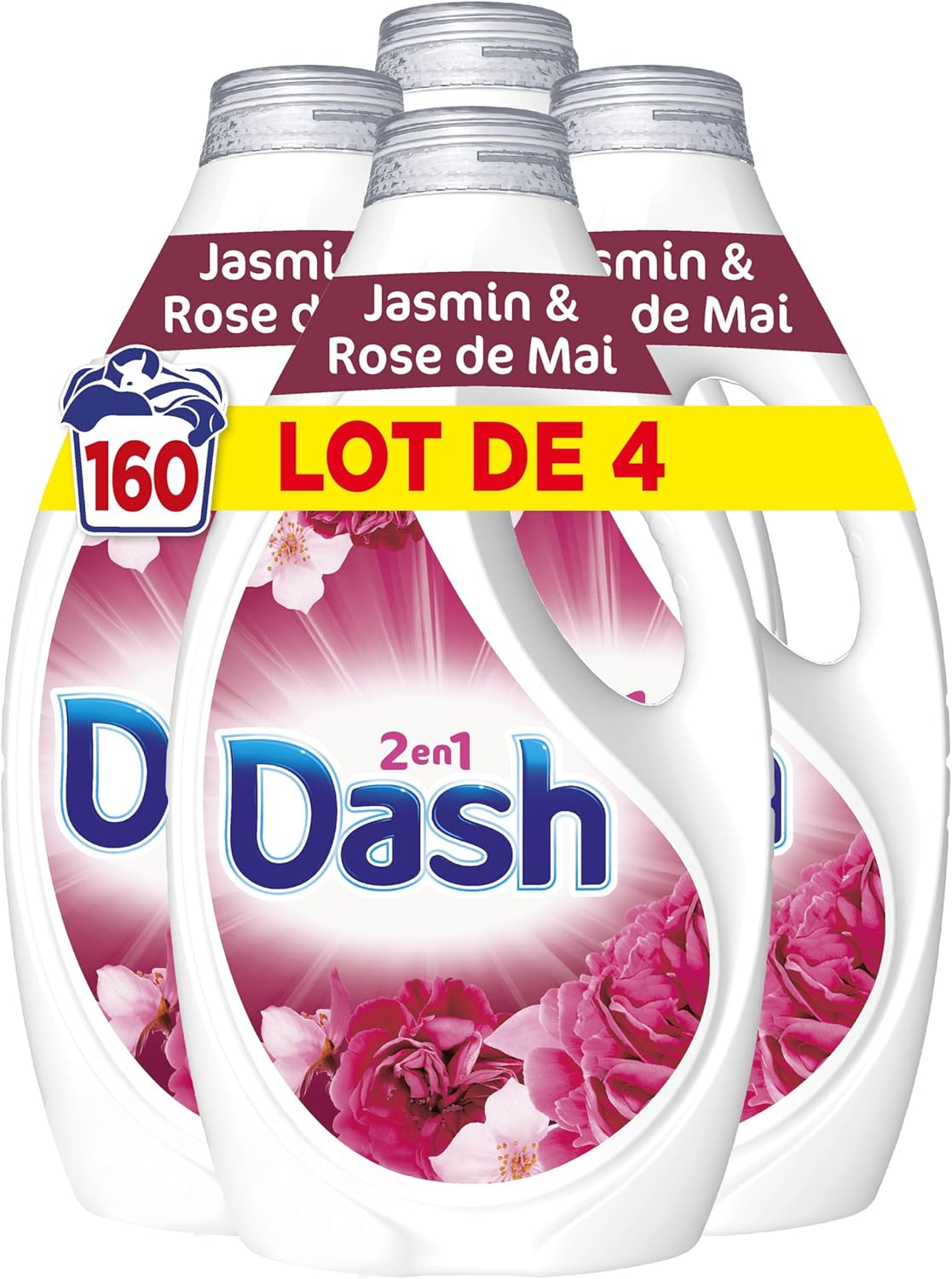 Thumbnail 6 de DASH Liquide Air Frais et Fleurs Blanches 44D – Lavage efficace et parfum léger