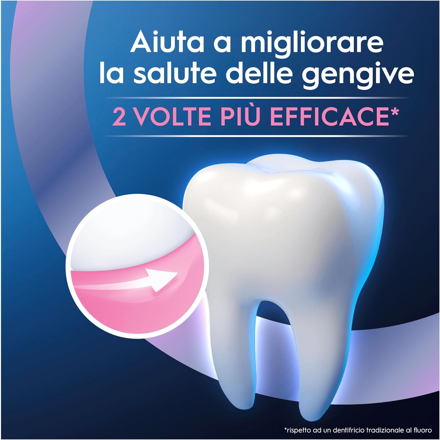 Detalle de Oral-B Dentifricio Advanced Protezione Gengive 3x75ml – cura avanzata per gengive infiammate
