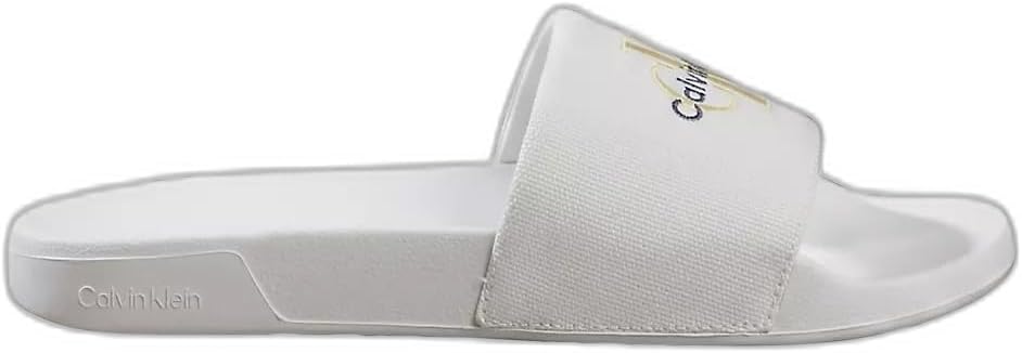 Detalle de Calvin Klein Women's Ess Slide Cv Hw0hw02958: Practical Casual Sandals for Everyday Comfort