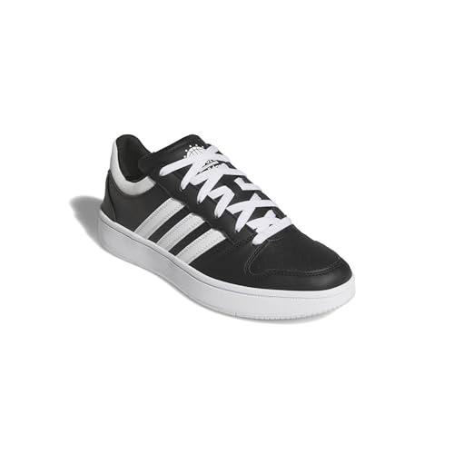 Detalle 2 de adidas Men’s Hoops Classic Shoes in core Black/FTWR White/FTWR White (12 UK) – a practical everyday trainer