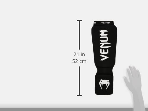 Detalle de VENUM Kontact Shin Guards – Espinilleras Unisex Adulto, Negro, M