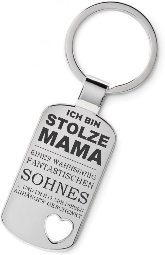 Detalle de Lieblingsmensch Familien Schlüsselanhänger Mama