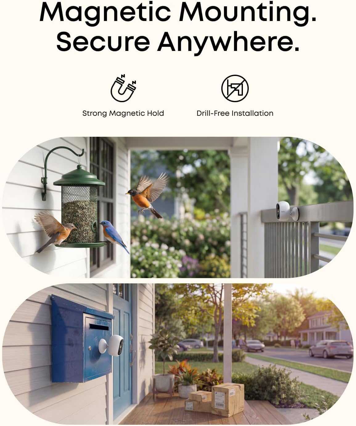 Thumbnail 1 de eufy Security eufyCam C35 2-Cam Kit with Solar Panel: No Monthly Fees, Local Storage, AI Features