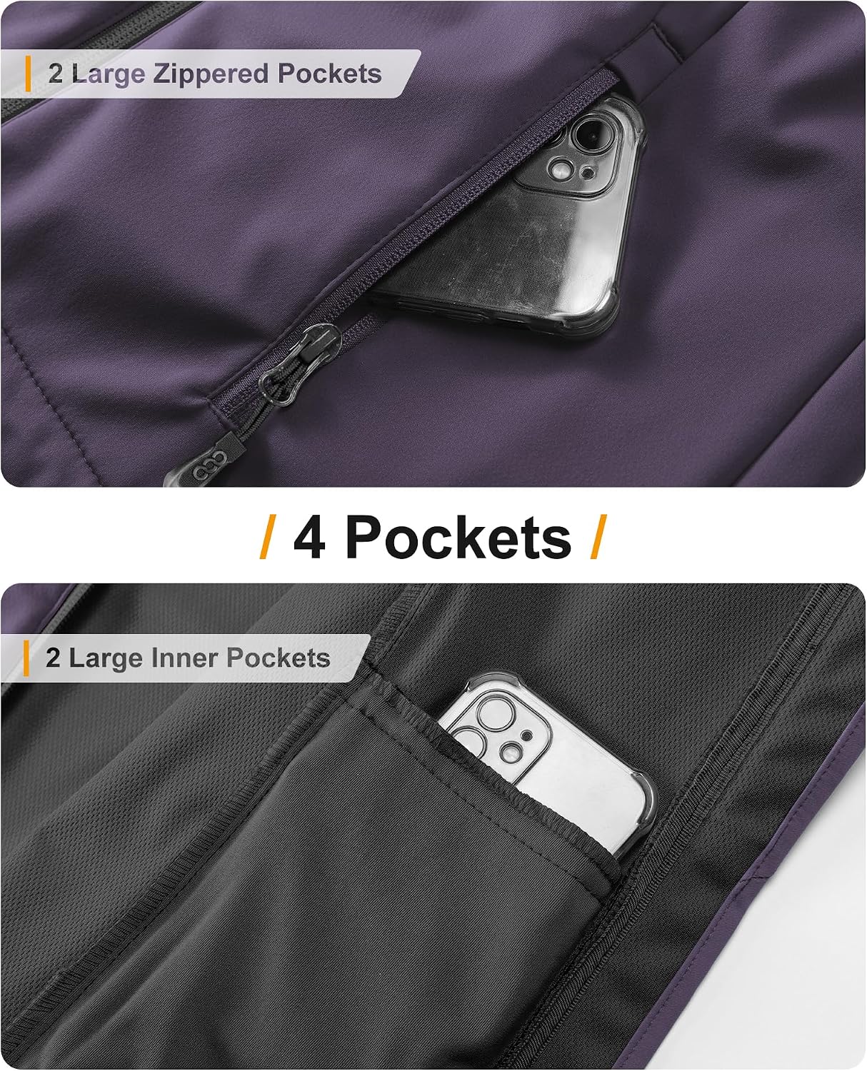 Thumbnail 4 de 33,000ft Damen Softshelljacke 8000 mm Wasserfest