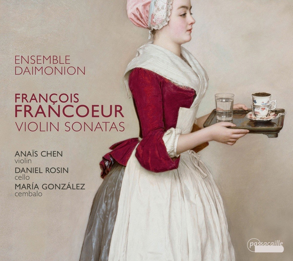Detalle de Francois Francoeur: Violin Sonatas Audio CD by Ensemble Daimonion