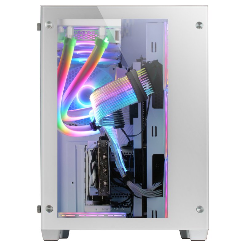 Detalle 2 de Mars Gaming MCV3 Torre XXL E-ATX con Doble Cristal Templado Blanco
