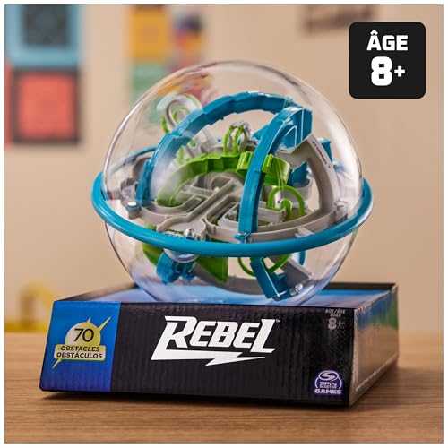 Detalle 2 de Spin Master Games - Perplexus Rebel : Labyrinthe 3D à 70 défis