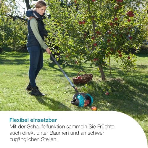 Detalle de Gardena combisystem-Rollsammler 03108-20 – Bequeme Obst- und Fallobst-Sammlung