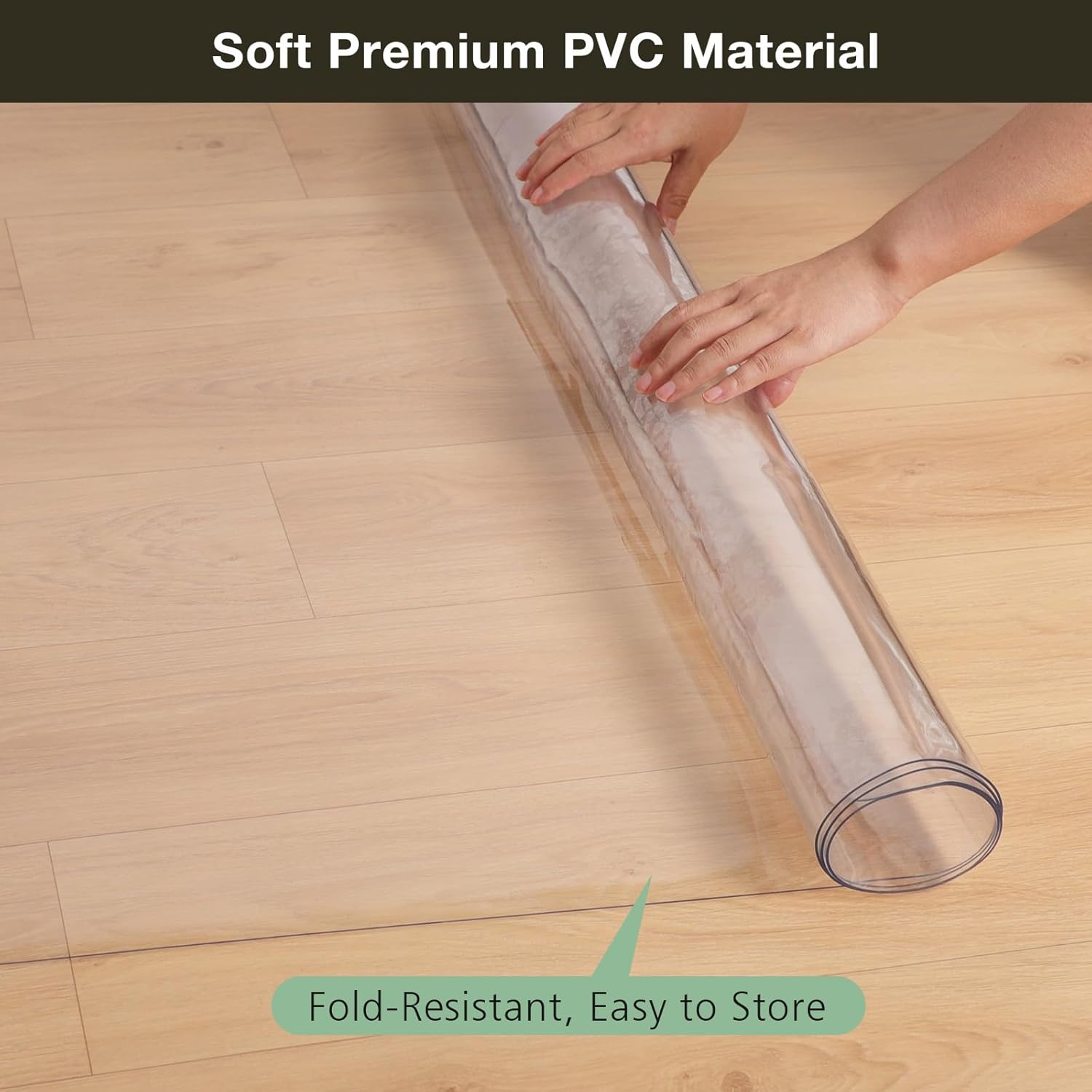 Thumbnail 6 de ZPAI Crystal Clear 3x5ft Floor Mat
