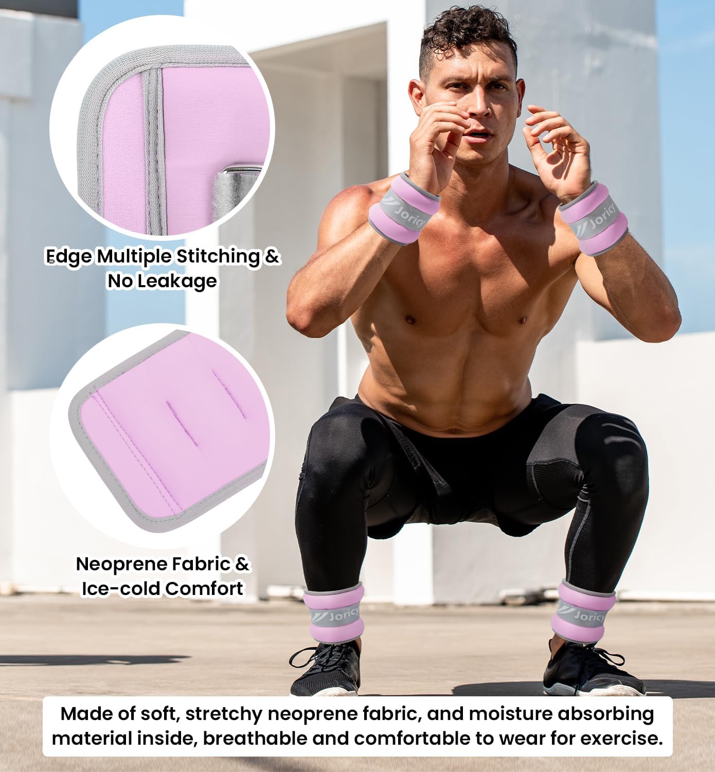 Detalle de Ankle Weights A Pair 10 LB adjustable straps ๐๏ธโ