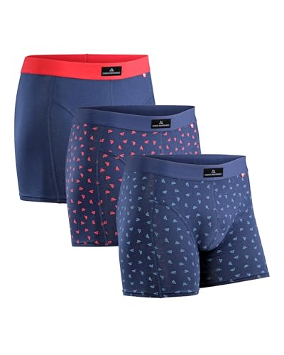 Detalle de DANISH ENDURANCE Calzoncillos Hombre 3 Pack de Algodón (XL) – diseño cómodo y transpirable