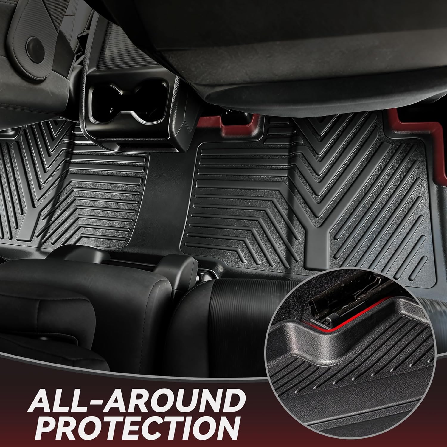 Thumbnail 4 de Ford Super Duty TPE floor mats, all-weather