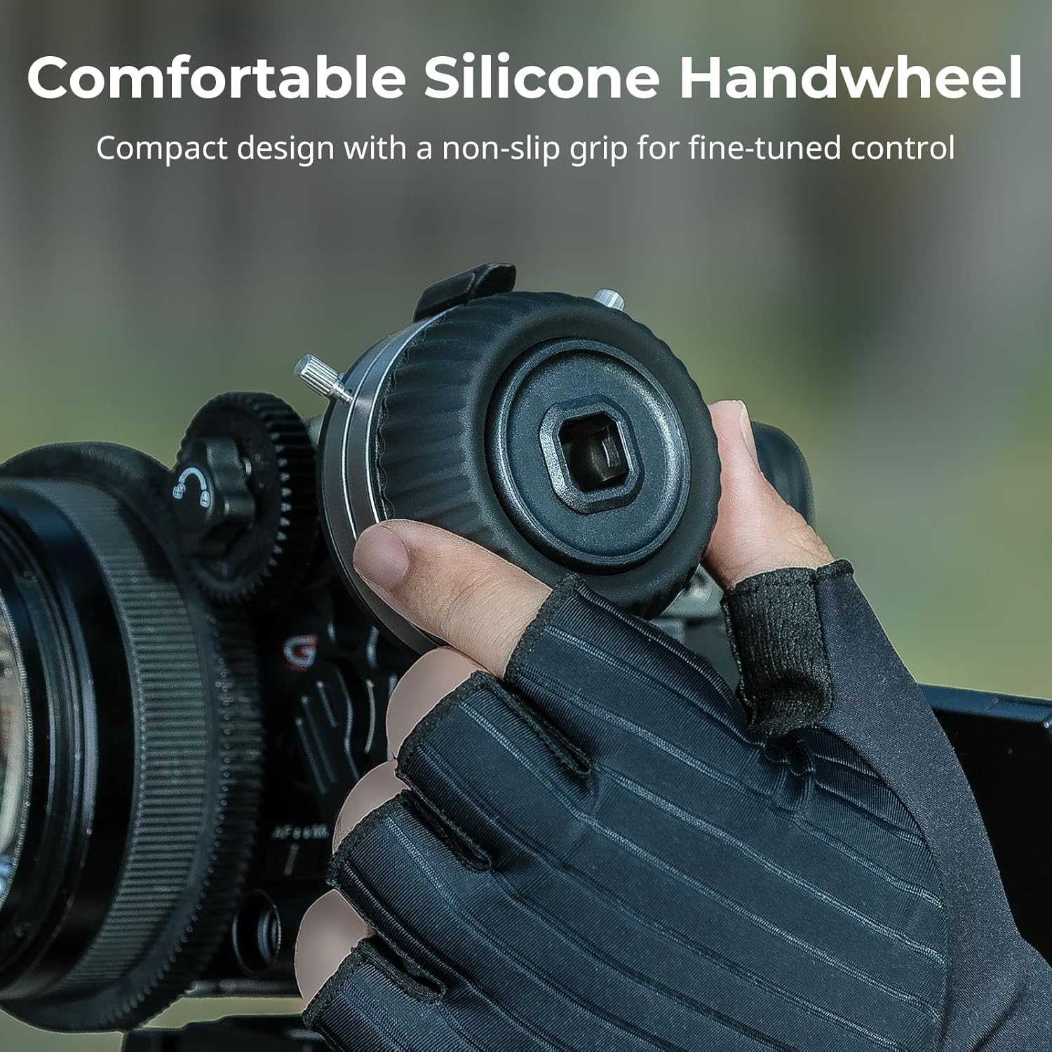 Thumbnail 5 de SMALLRIG Follow Focus F50 4745 – levier d’amortissement dynamique et contrôle AB sur tige 15 mm