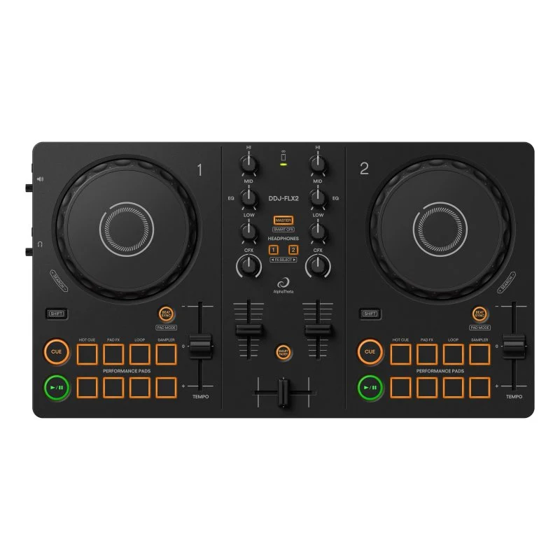 Detalle de AlphaTheta DDJ-FLX2: Controladora DJ de 2 Canales