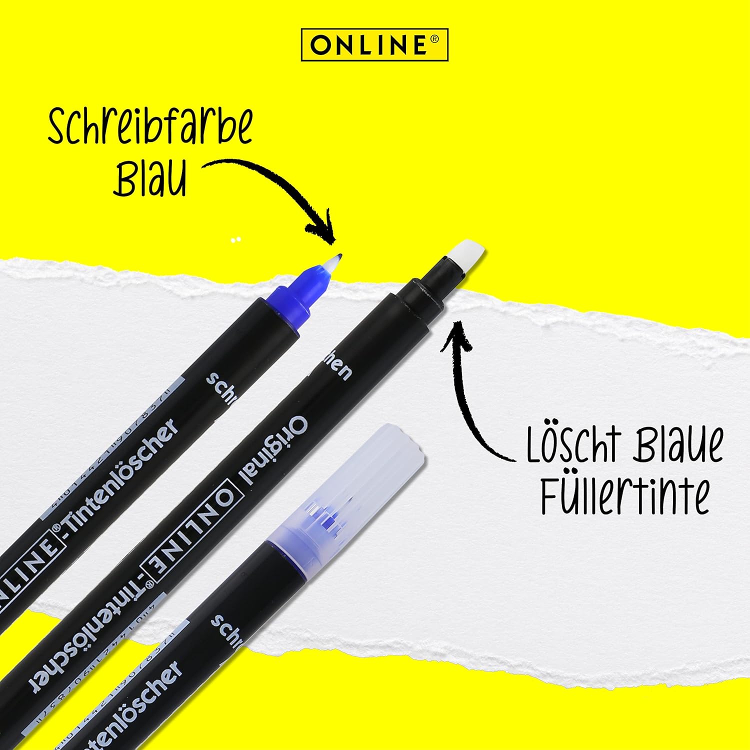 Thumbnail 6 de ONLINE 20x kompatible LAMY Patronen blau – universell verwendbar, löschbar & königsblau, Vorteilspack