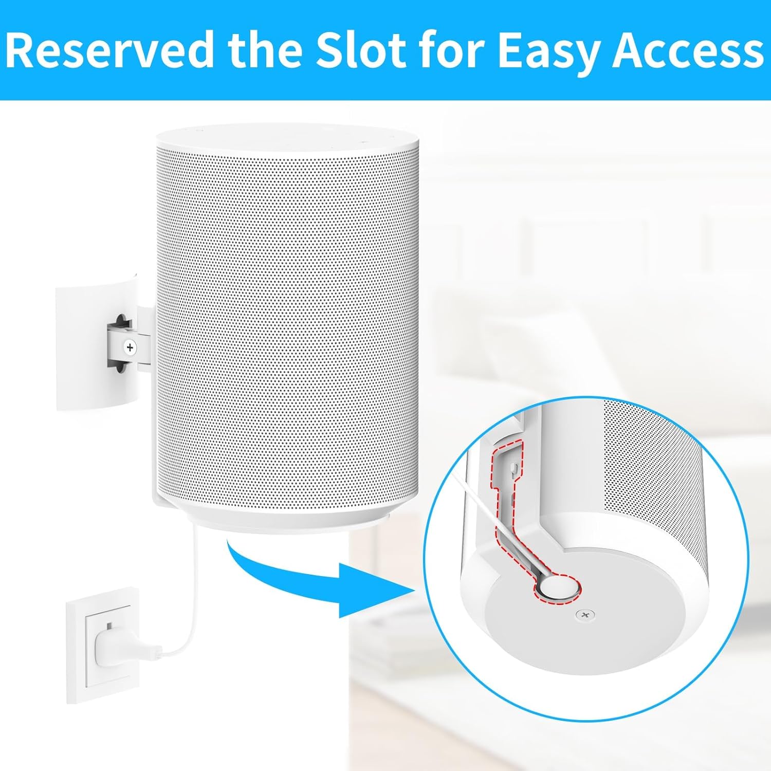 Thumbnail 3 de Dinghosen Wall or Ceiling Mount for Sonos Era 100