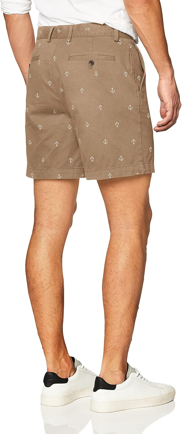 Detalle de Amazon Essentials Men's Classic-Fit 7" (18 cm) Chino Shorts
