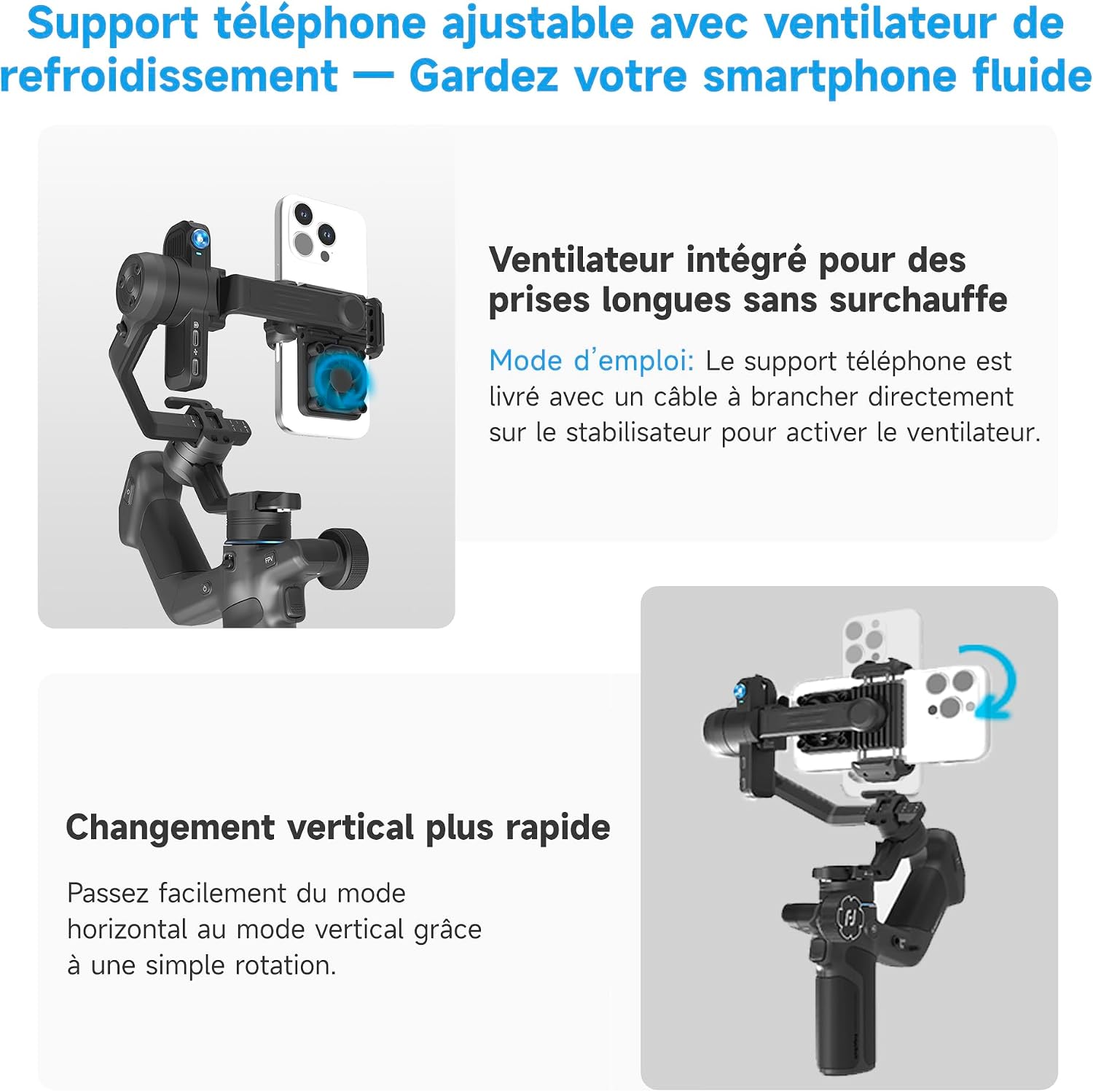 Thumbnail 6 de Feiyutech SCORP Mini 3 Pro stabilisateur 2 kg