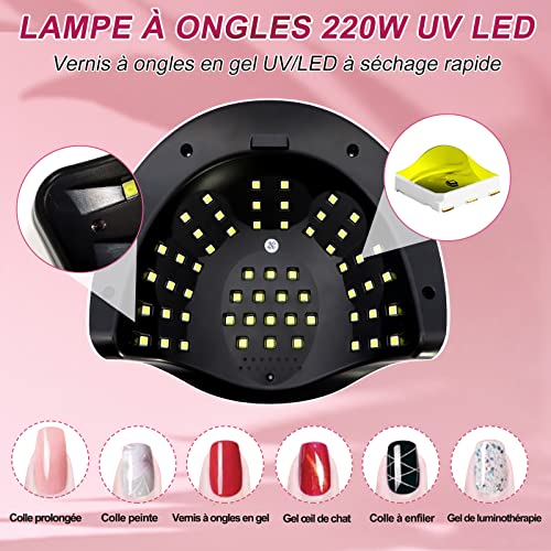 Detalle de LKE lampe UV pour ongles 220 W