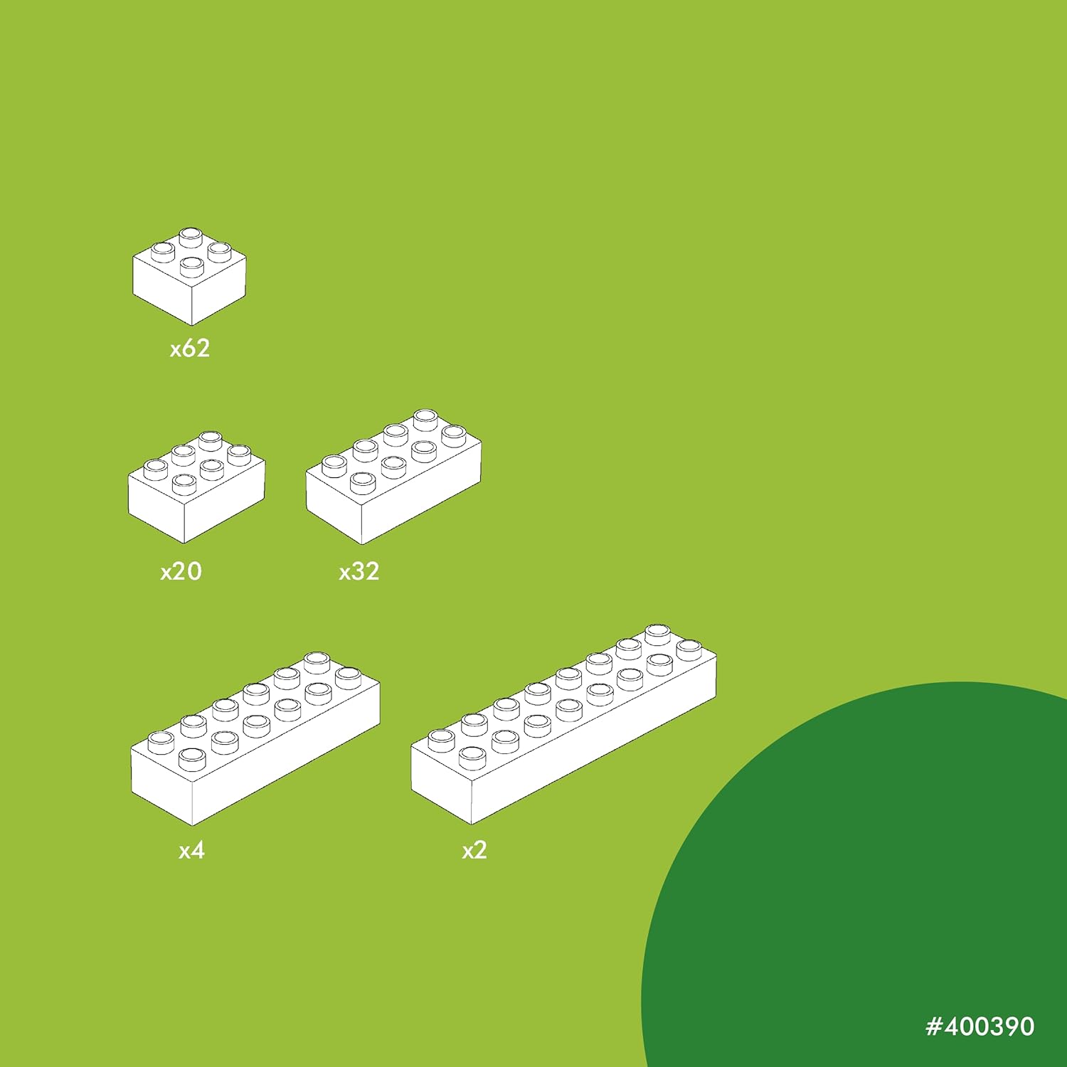 Thumbnail 2 de Hubelino #400390 120-teilige Bausteine (kompatibel) – Made in Germany