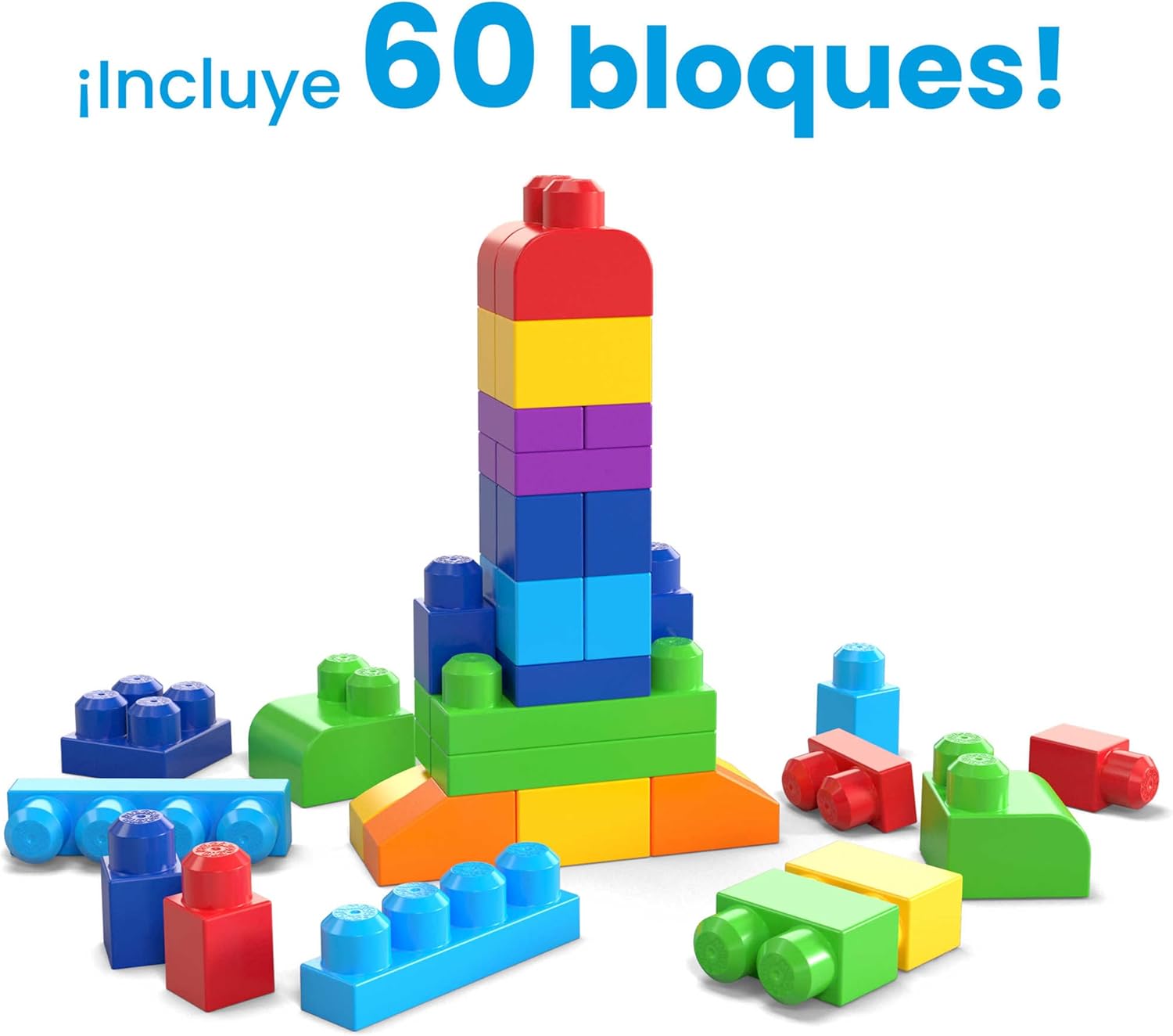 Detalle 1 de Mega Bloks DCH55 60 bloques