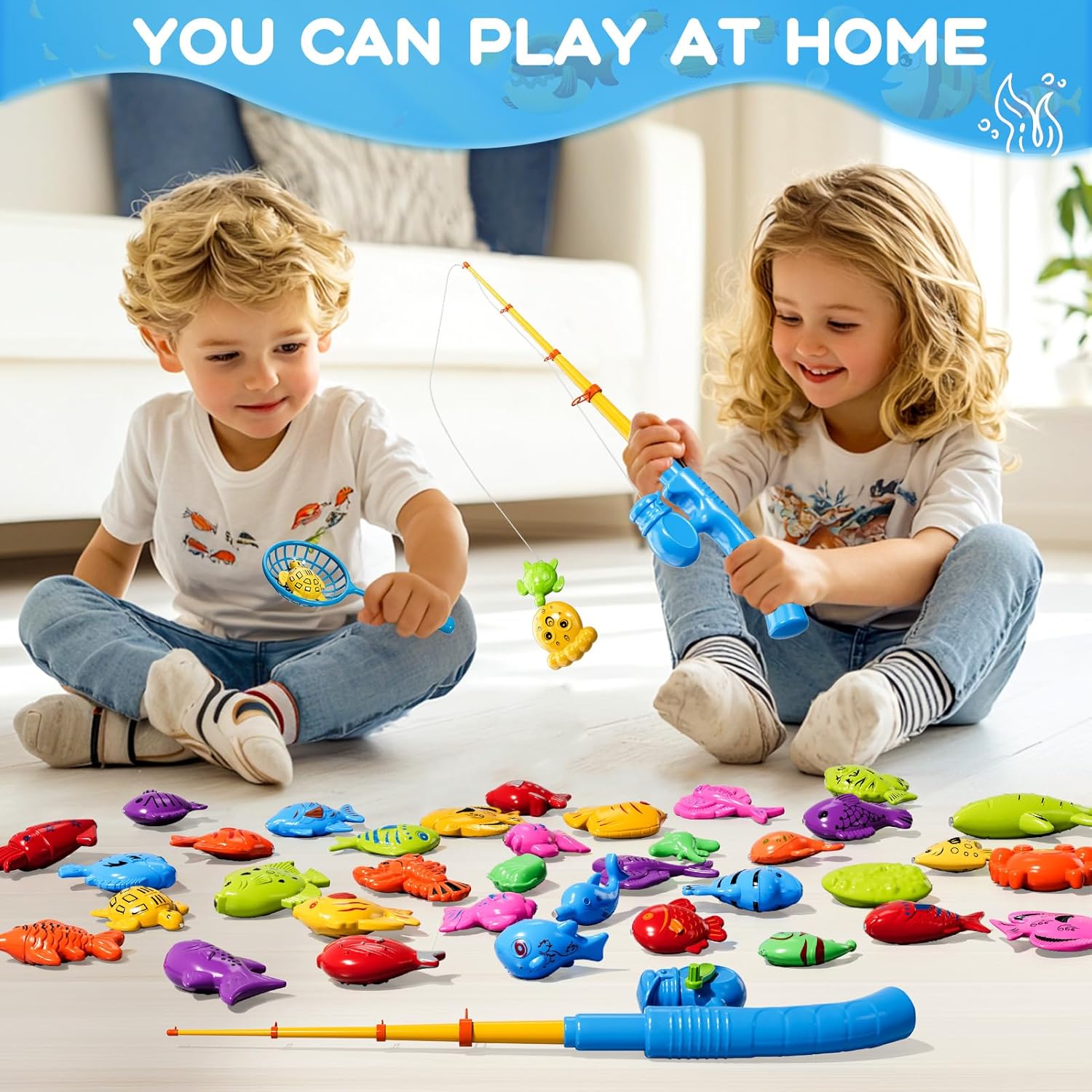 Thumbnail 3 de Magnetic Fishing Game Toys for Kids and Toddlers (Ages 3–8)