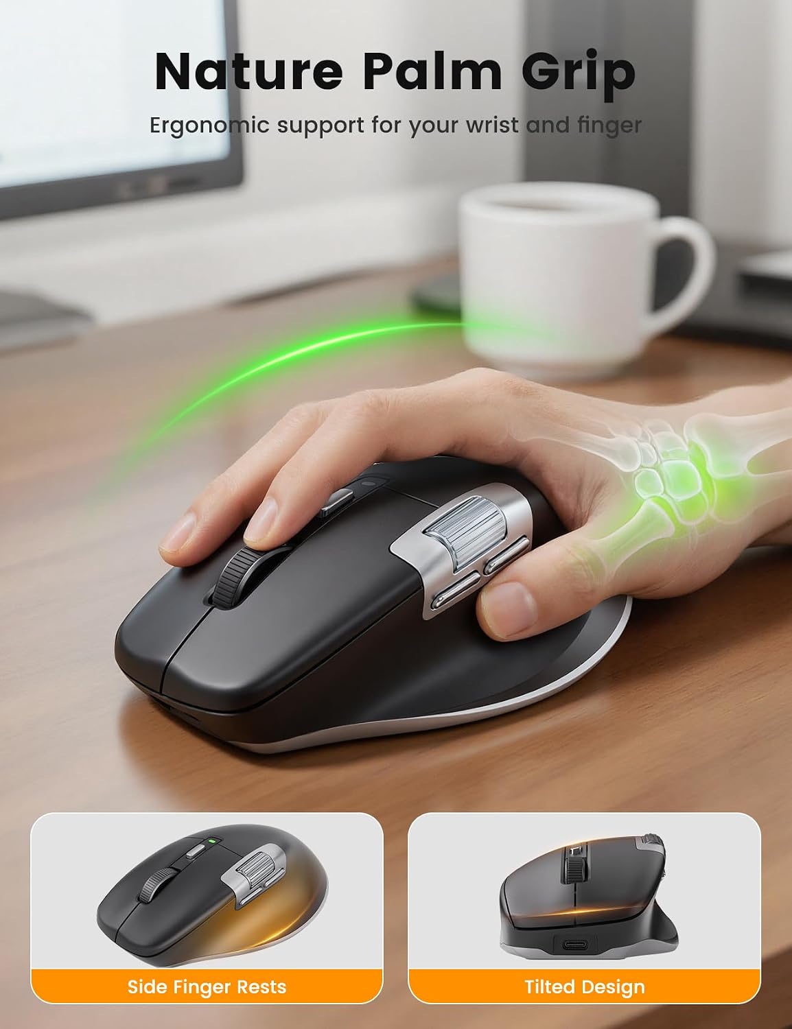 Detalle de SABLUTE Wireless Mouse MAM6