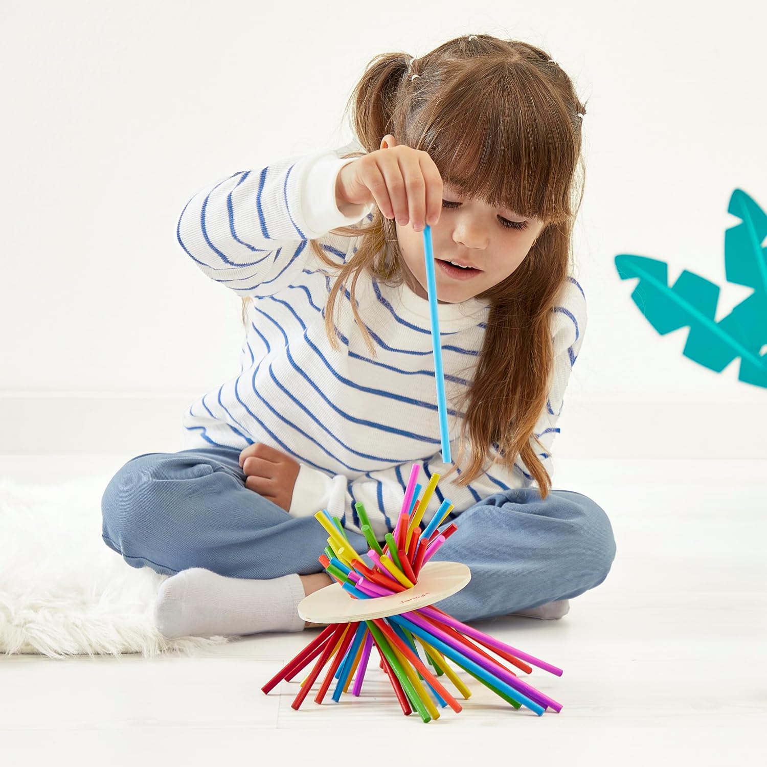 Thumbnail 1 de Janod - Jeu d'Adresse Crazy Sticks en Bois – Dès 3 Ans, J02695
