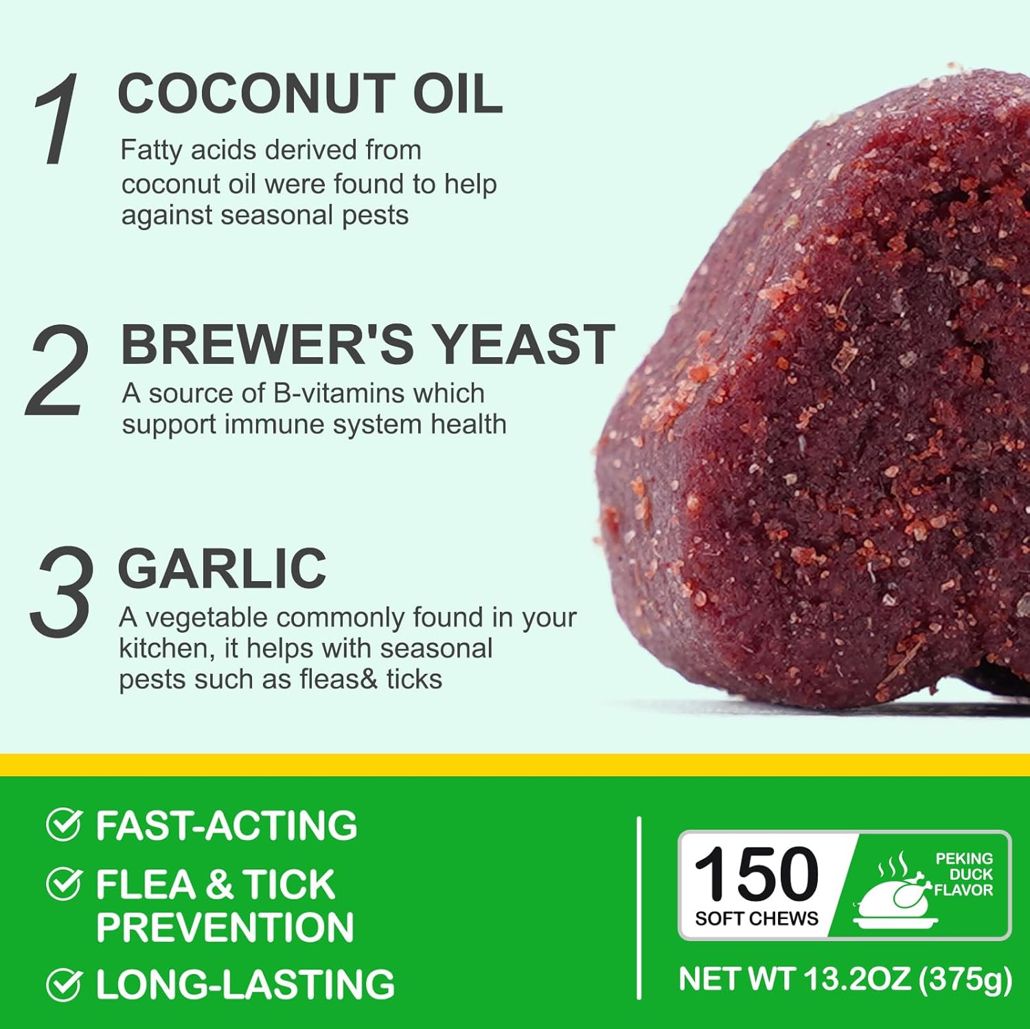 Detalle de Natural Prevention for Dogs 150 soft chews