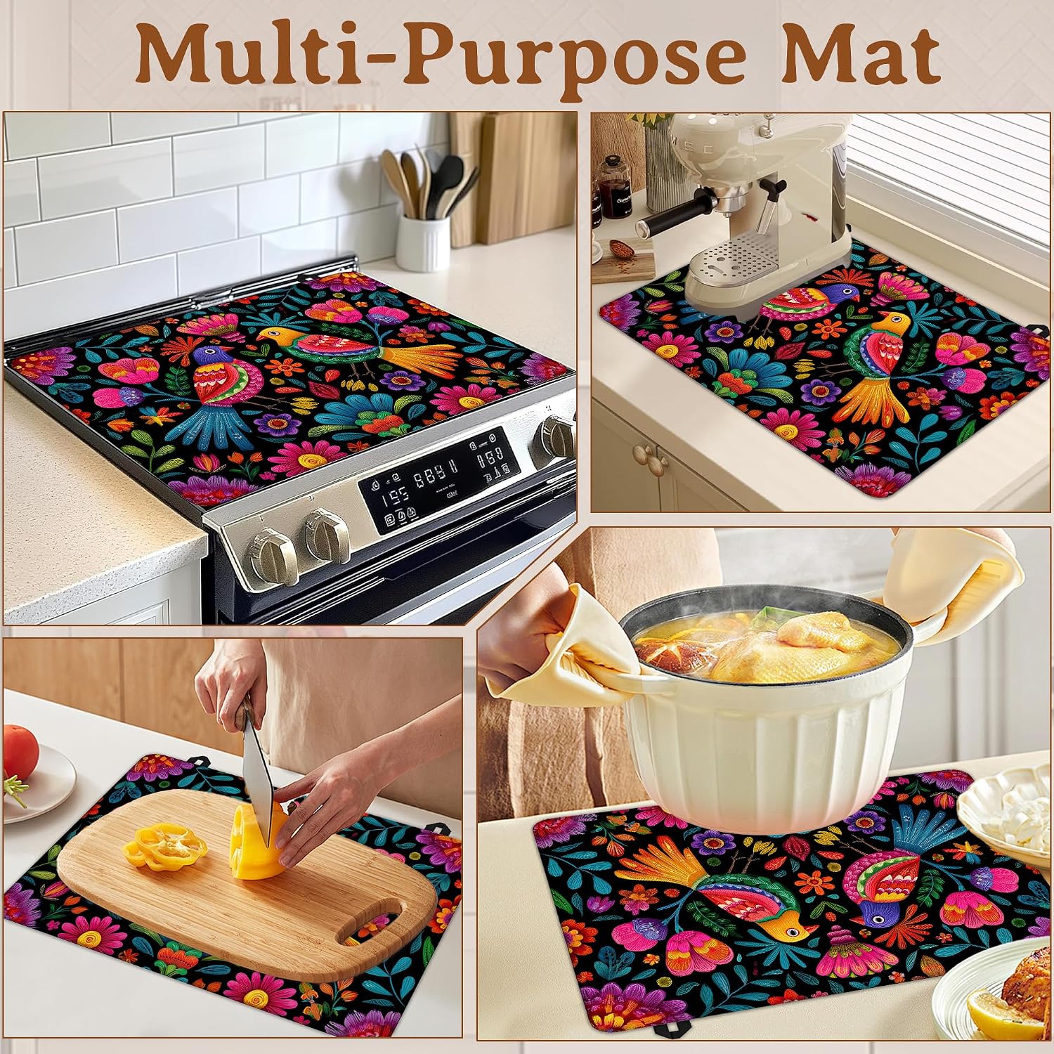 Detalle 2 de Electric Stove Cover, 28.5 × 20.5 in