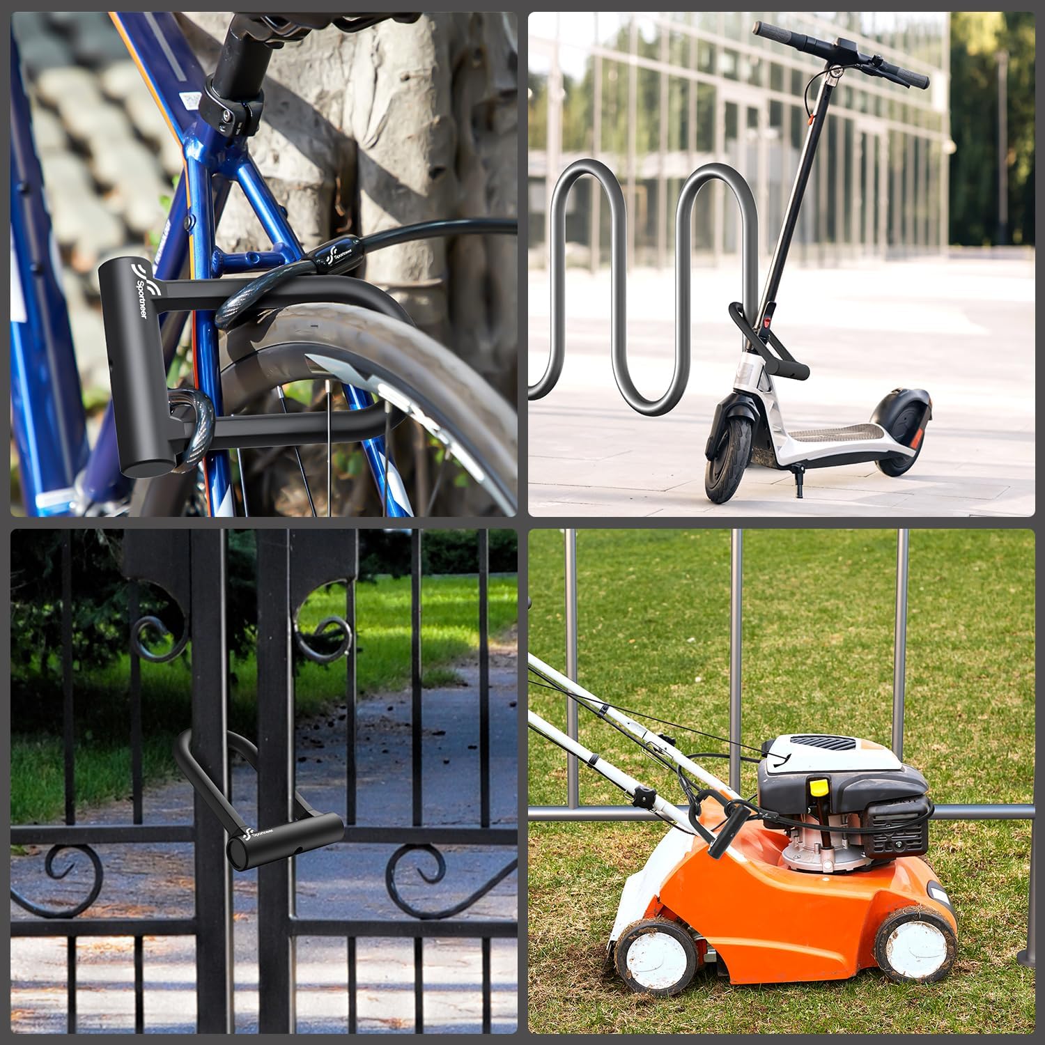 Thumbnail 6 de Sportneer Bike Lock 17mm D Lock