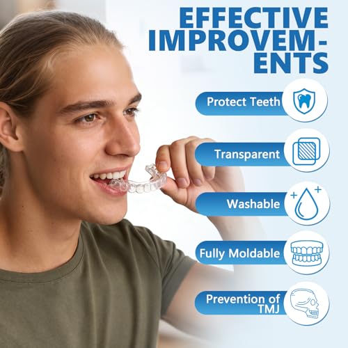 Thumbnail 2 de Nailpretty kit 4 piezas bruxismo dental Noche: protectores bucales termoplásticos anti-rechinar (2 tamaños)