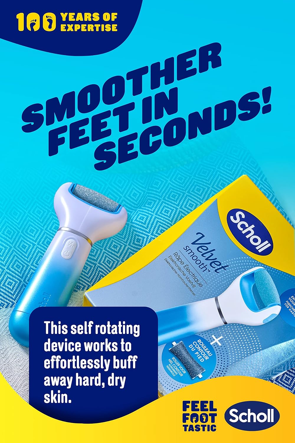 Thumbnail 3 de Dr Scholl's Velvet Smooth Electric Foot File