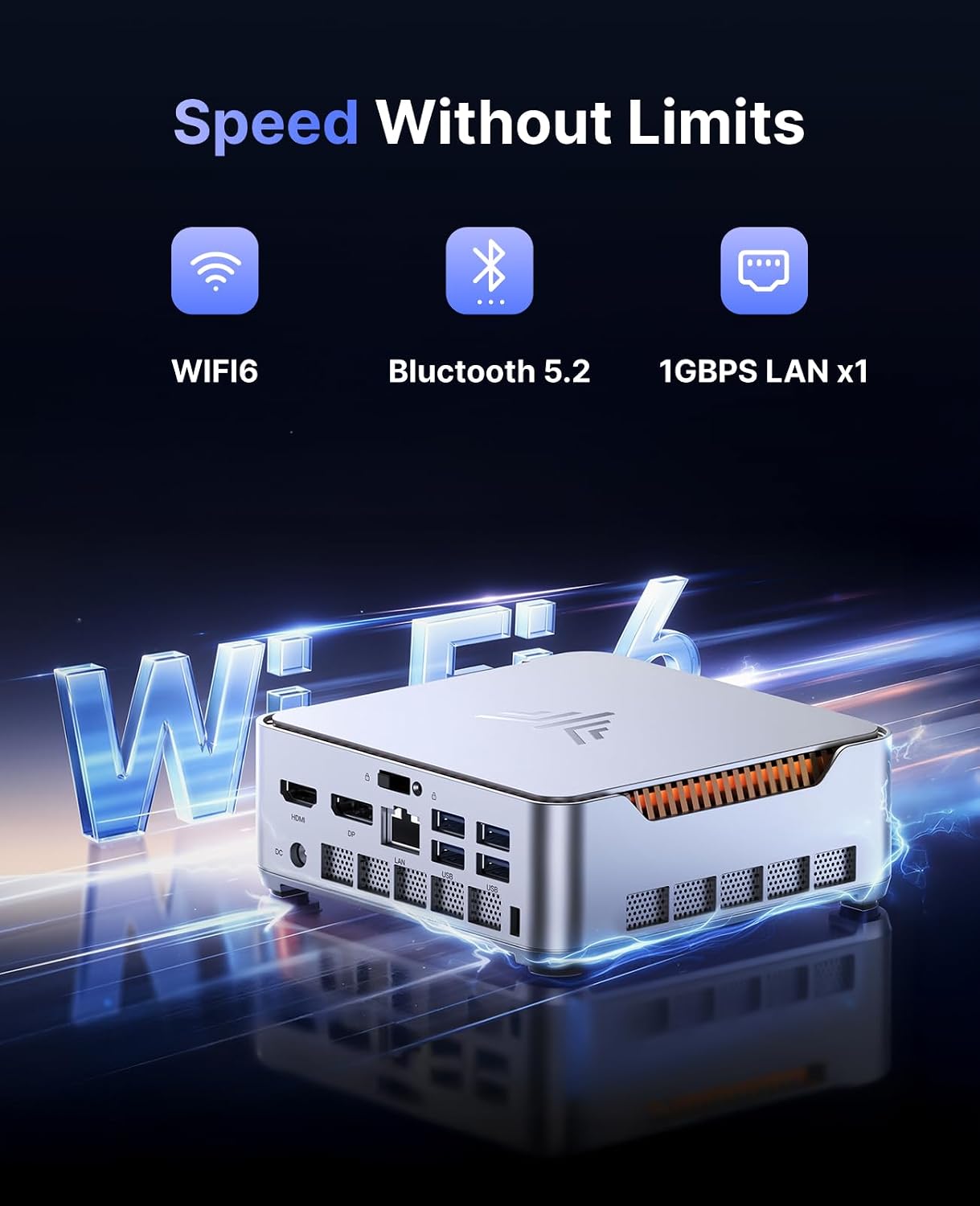 Thumbnail 6 de NiPoGi H2 Mini PC: 14th Gen Intel Core i5-14450HX in a compact, upgradeable kit