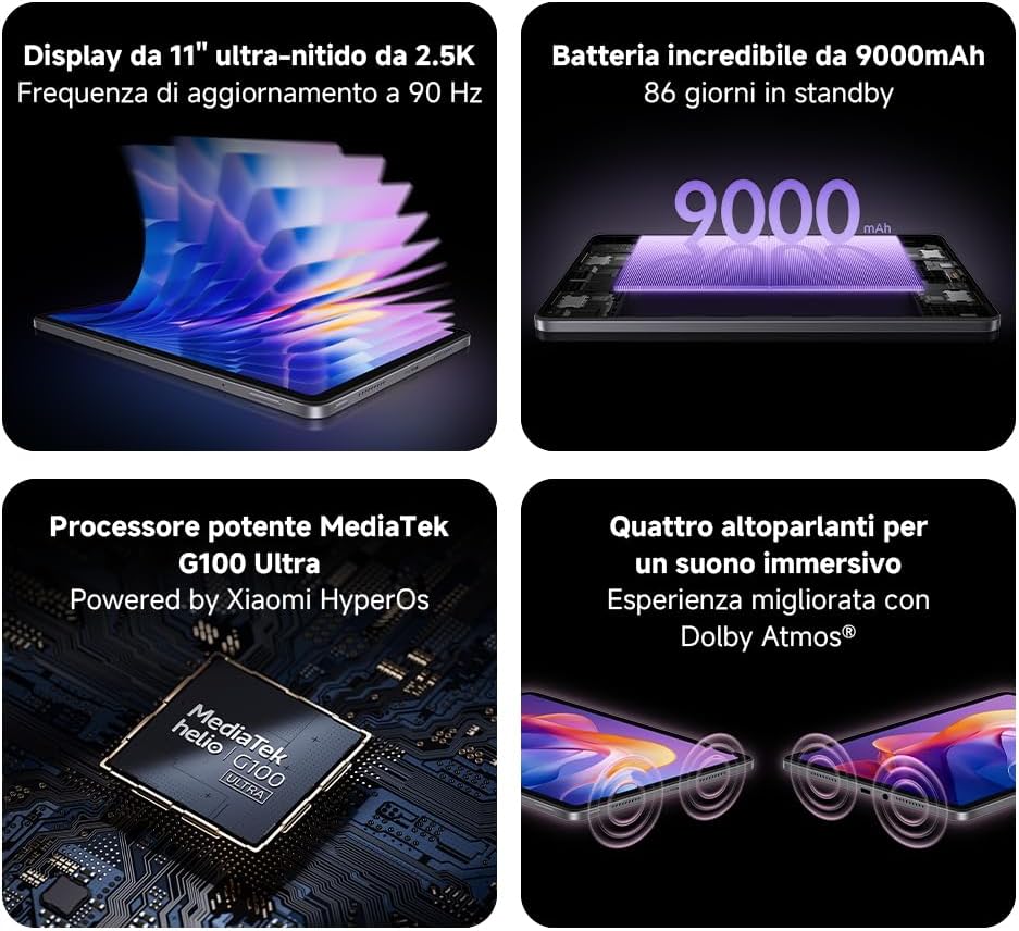 Detalle 2 de XIAOMI Redmi Pad 2 4+128GB 11"