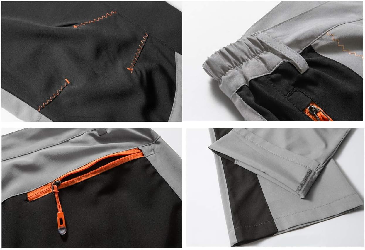 Thumbnail 4 de TBMPOY Men's Outdoor Hiking Work Pants, Quick-Dry, Water-Resistant, Zipper Pockets