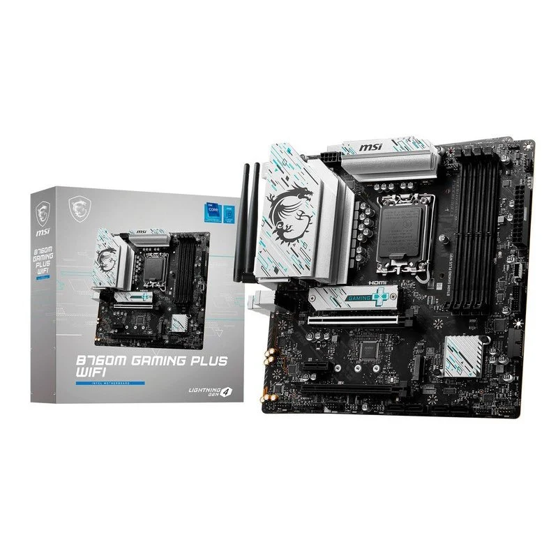 Detalle de MSI B760M GAMING PLUS WIFI