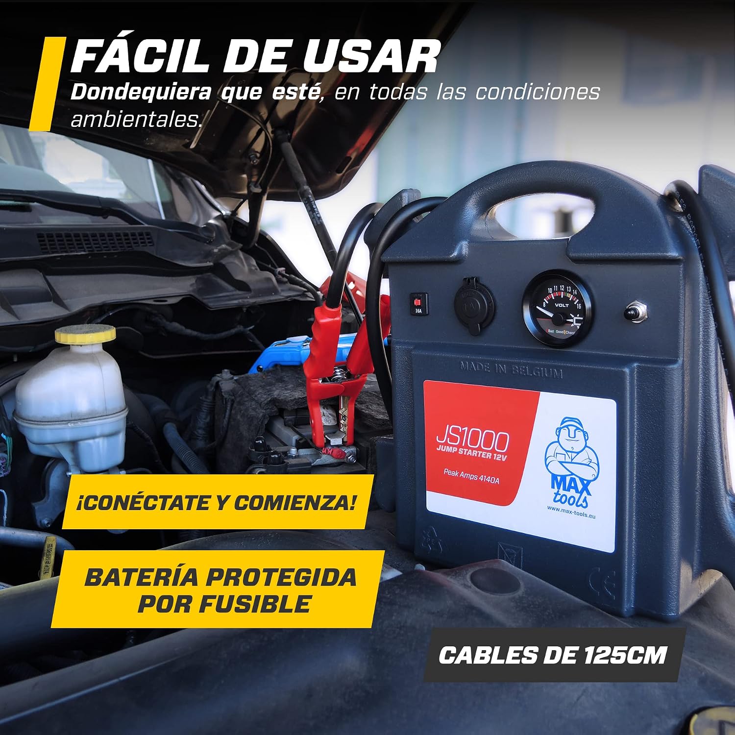 Thumbnail 3 de MAXTOOLS JS1000 Arrancador de Emergencia