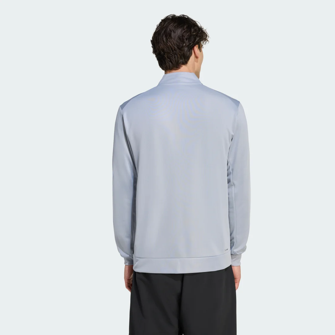 Detalle de Chaqueta deportiva de entrenamiento Essentials All-Set 3 Stripes de Adidas