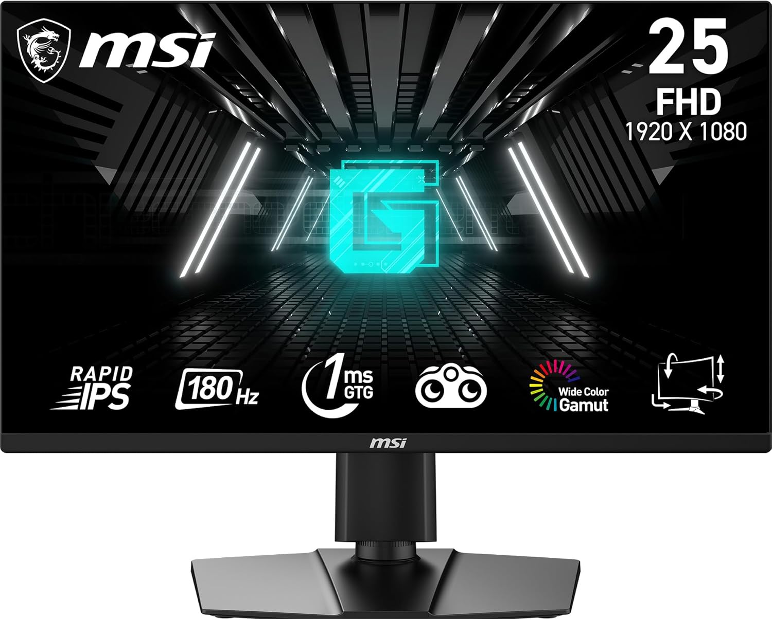 Thumbnail 6 de MSI MAG 27C6F : écran gaming incurvé 27" FHD, 180 Hz, HDR sans cadre