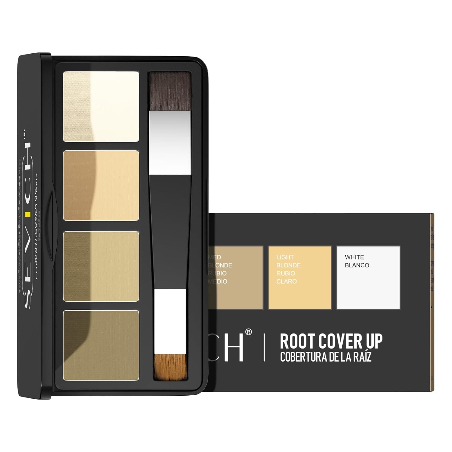 Detalle de Sevich Hairline Powder (Black) for Instant Root Touch-Ups and Thinning Coverage