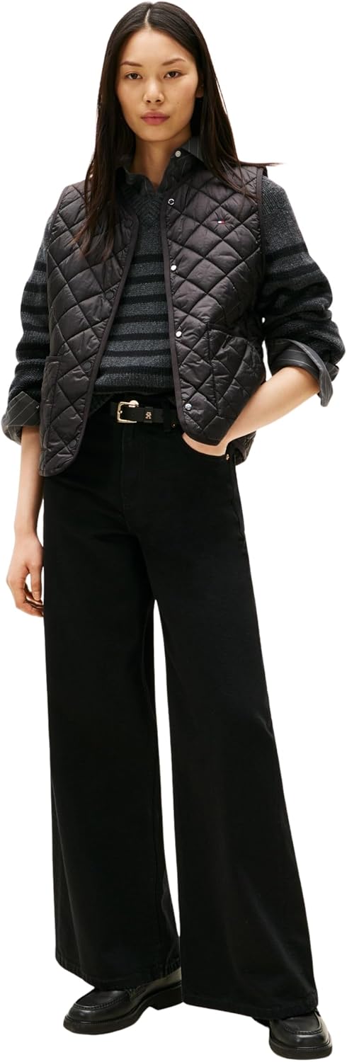 Thumbnail 3 de Tommy Hilfiger Lw Padded Reg Quilted Vest (WW0WW47289) gilet femme matelassé léger